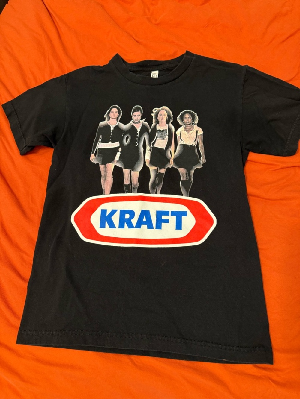 Methsyndicate shirt sz small KRAFT CRAFT Graphic Logo Black Tee